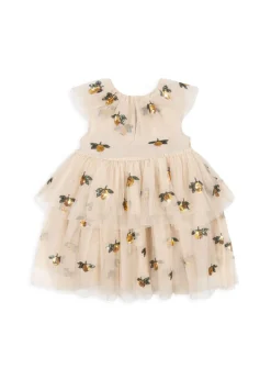 Outlet Konges Sløjd Yvonne fairy kjole - lemon sequin lemonsequin