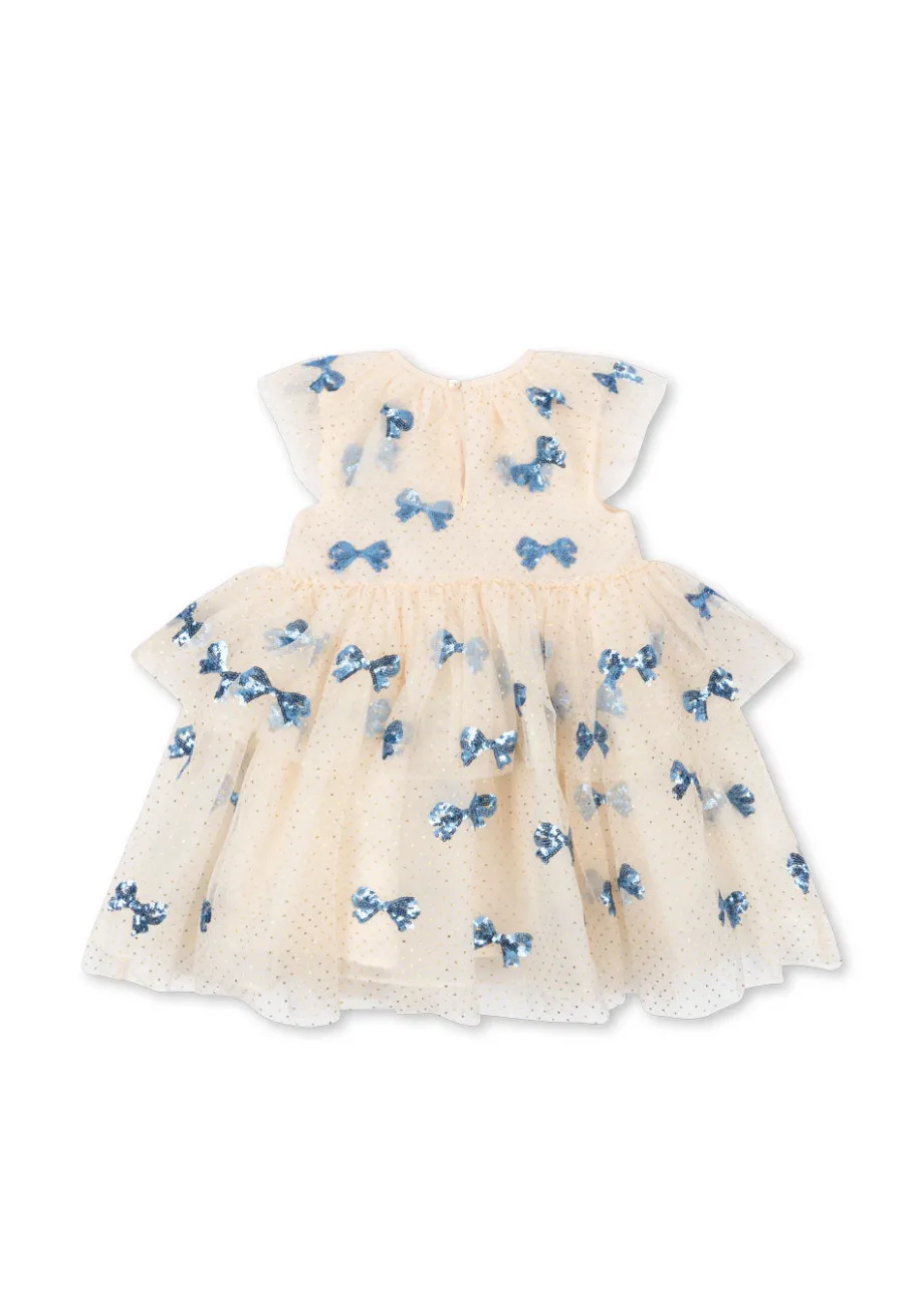 Discount Konges Sløjd yvonne kjole - BOWIE BLUE bowieblue