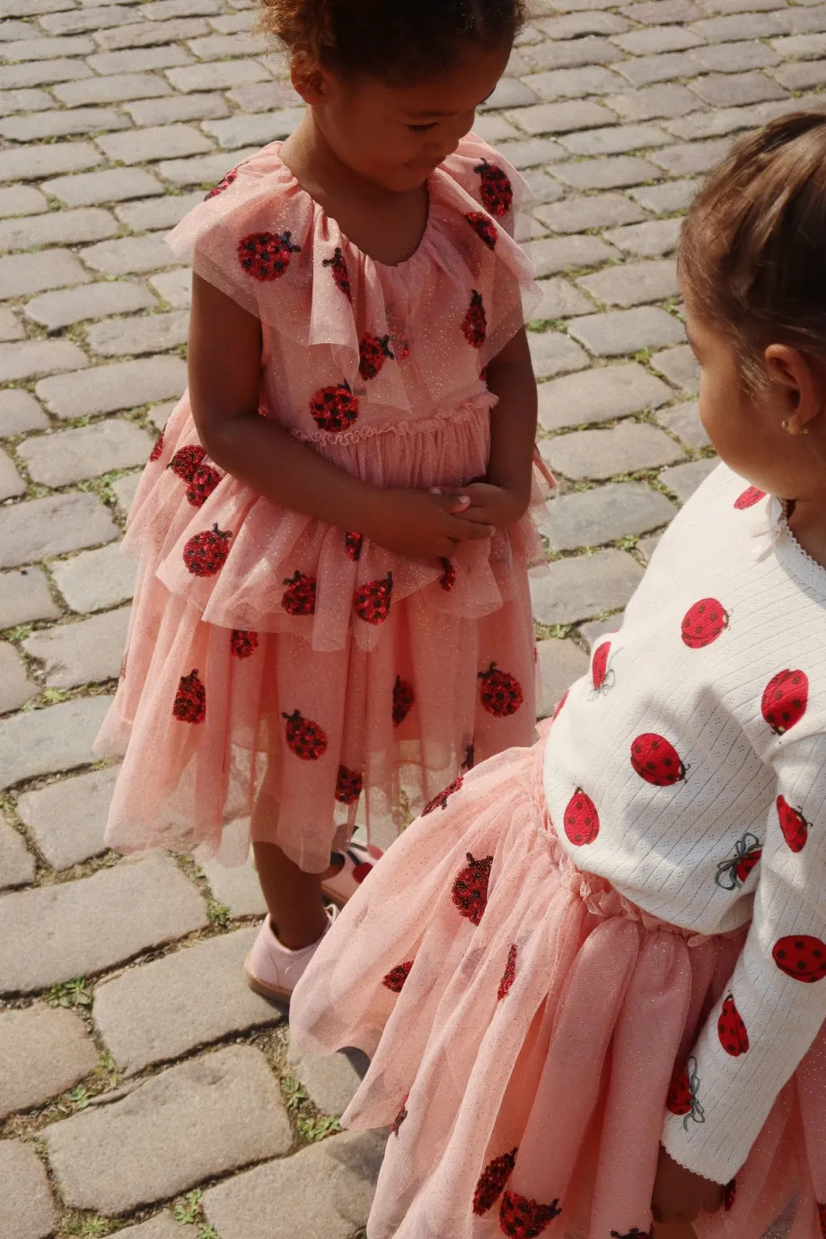Clearance Konges Sløjd Yvonne ladybug nederdel - ladybug sequin ladybugsequin