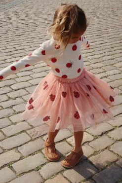 Clearance Konges Sløjd Yvonne ladybug nederdel - ladybug sequin ladybugsequin
