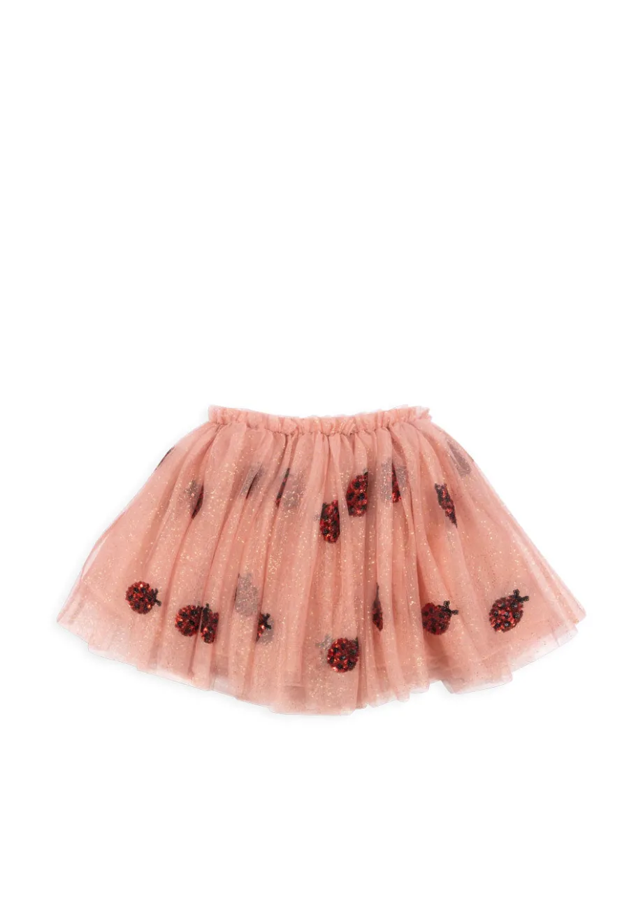 Clearance Konges Sløjd Yvonne ladybug nederdel - ladybug sequin ladybugsequin