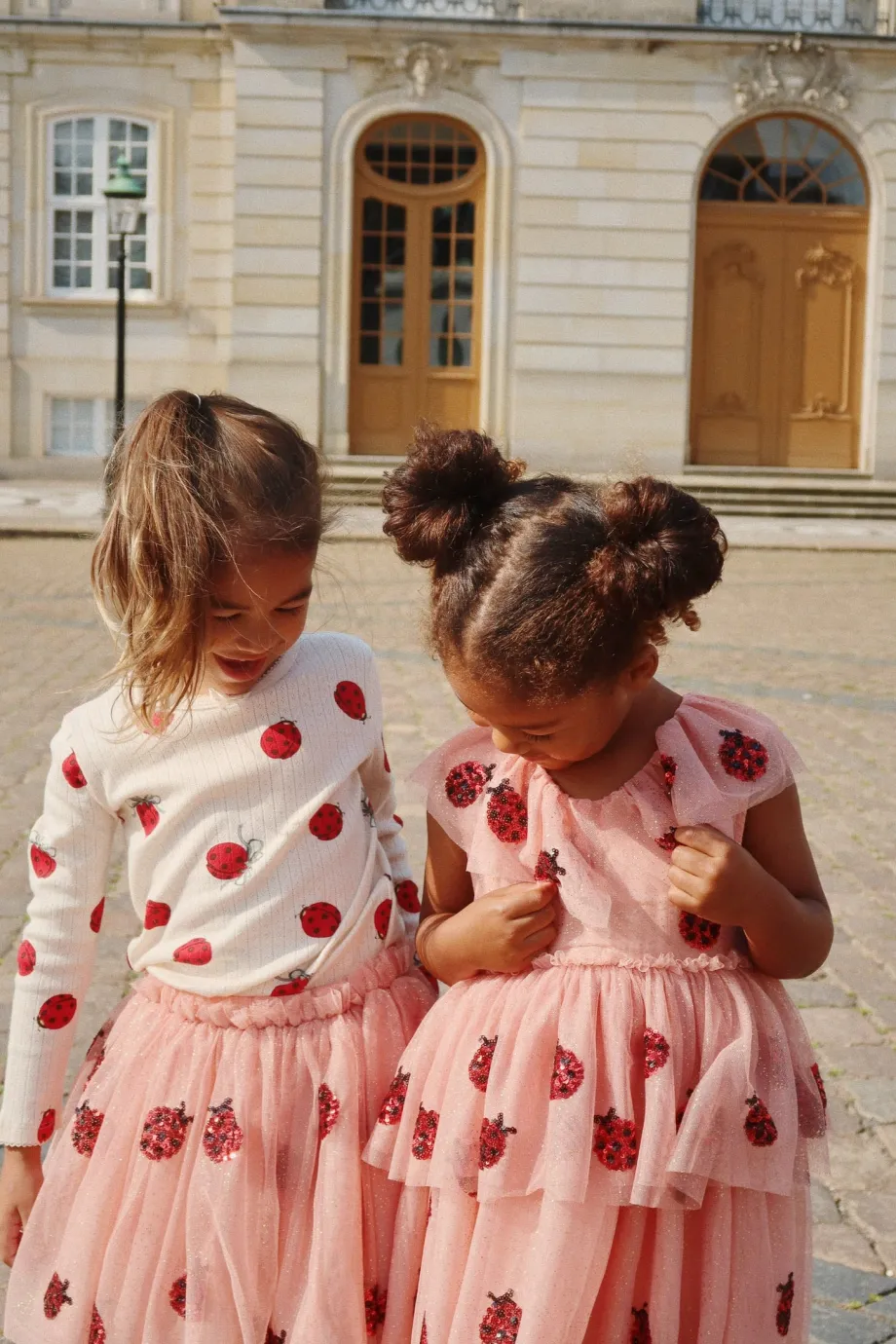 Clearance Konges Sløjd Yvonne ladybug nederdel - ladybug sequin ladybugsequin