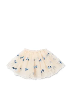 Store Konges Sløjd yvonne nederdel - BOWIE BLUE bowieblue