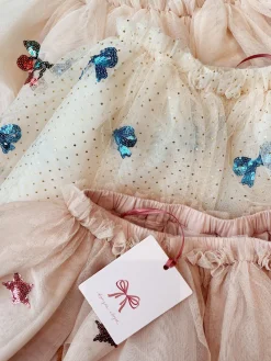 Store Konges Sløjd yvonne nederdel - MA GRANDE CERISE SEQUIN magrandecerisesequin