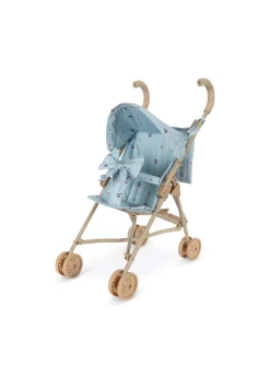 Cheap Konges Sløjd ZOE BOW DOLL STROLLER - CHERRY BLUE COEUR cherrybluecoeur