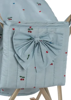 Cheap Konges Sløjd ZOE BOW DOLL STROLLER - CHERRY BLUE COEUR cherrybluecoeur